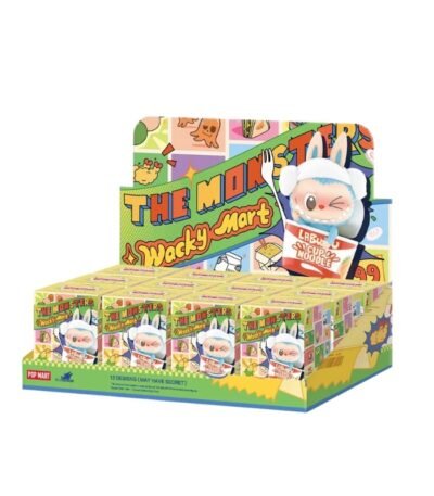 Coffret Figurines Labubu Intégral The Monsters Wacky Mart Series