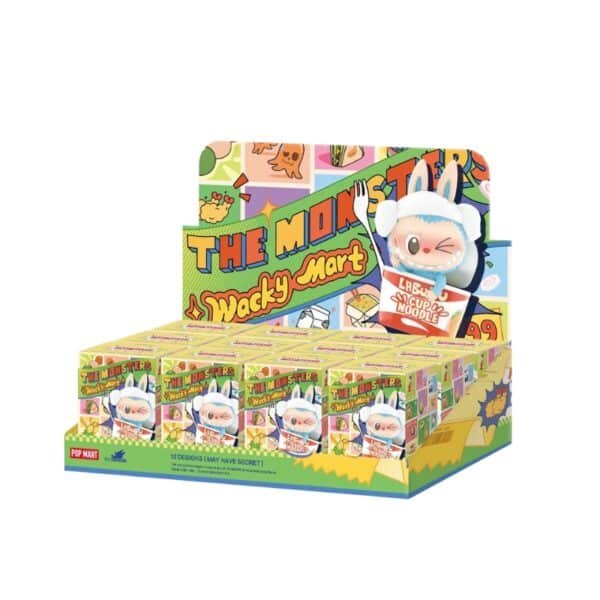 Coffret Figurines Labubu Intégral The Monsters Wacky Mart Series