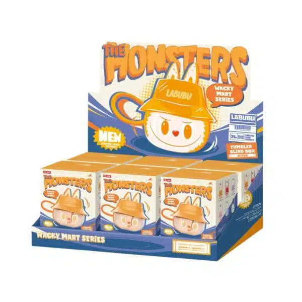 Coffret Verres Labubu Intégral The Monsters Wacky Mart Series