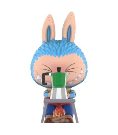 Figurine Labubu Fire Pit The Monsters Camping Series