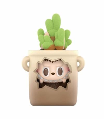 Figurine Labubu Flower Pot – The Monsters Almost Hidden Series