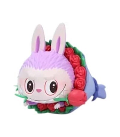 Figurine Labubu Rose Labubu The Monsters Flower Elves Series