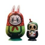Figurine Labubu Russian Dolls The Monsters Toys Series