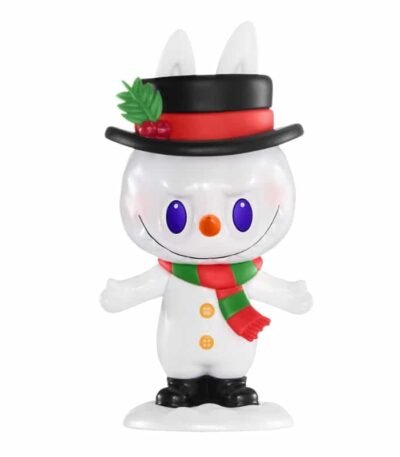 Figurine Labubu Snowman The monsters Let's Christmas Series