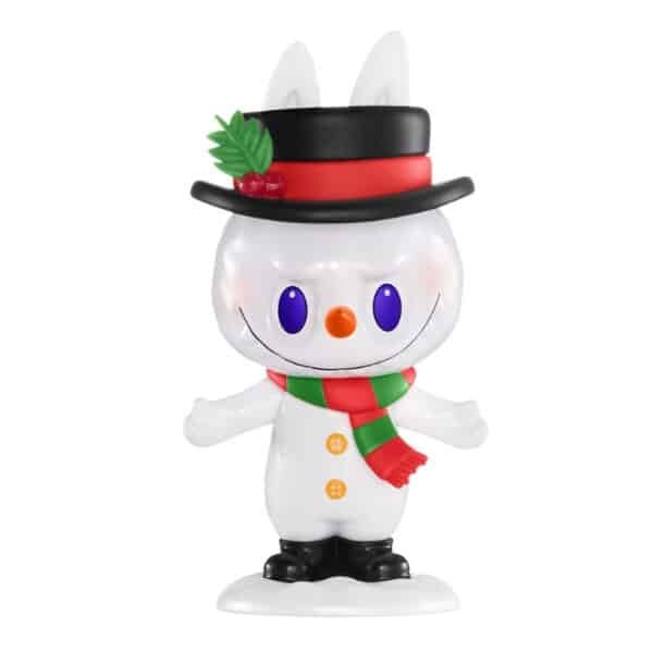 Figurine Labubu Snowman The monsters Let's Christmas Series