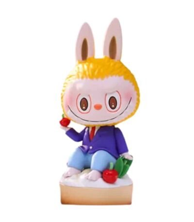 Figurine Labubu Tutti frutti meringue cake The Monsters Patisseries Series