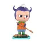 Figurine Labubu Wooden Raft The Monsters Camping Series
