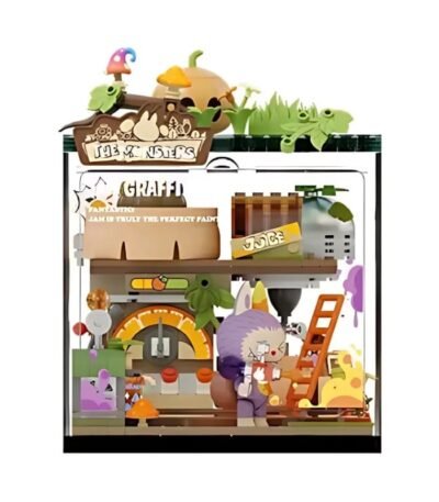 Jam Graffiti The Monsters Forest Secret Base Series Blocks