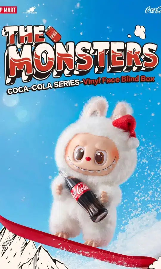 Labubu Coca Cola Vinyl Face Series The Monsters Pop Mart