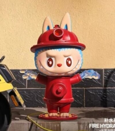 Labubu Fire Hydrant – The Monsters Almost Hidden Series