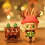 Labubu Fireplace The monsters Let's Christmas Series