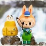 Labubu Fishing The Monsters Camping Series