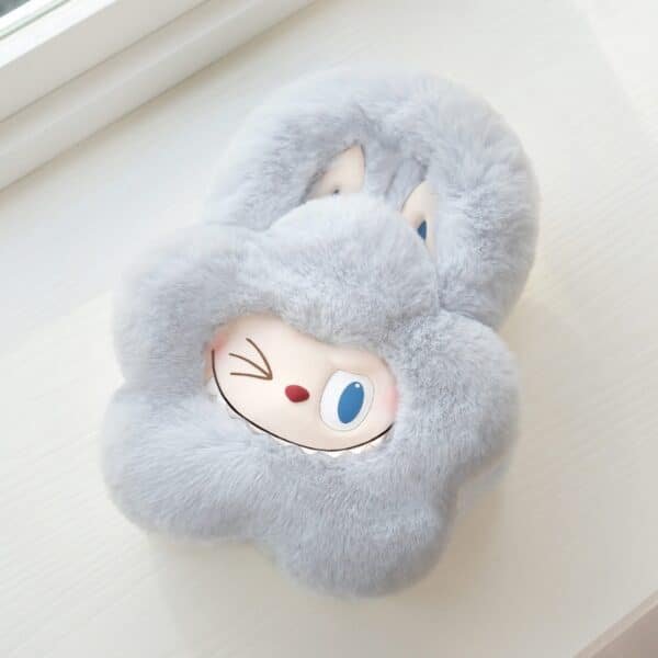 Labubu Fleur Bleu Sac Peluche The Monsters Classic Series