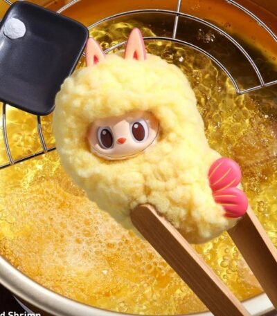 Labubu Fried Shrimp The Monsters Wacky Mart Series