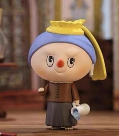 Labubu Girl with a Pearl Earring The Monsters Art Series