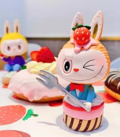 Labubu Panna cotta cake The Monsters Patisseries Series