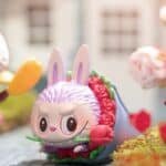 Labubu Rose Labubu The Monsters Flower Elves Series