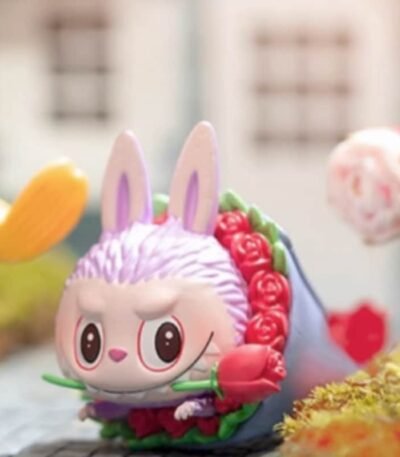 Labubu Rose Labubu The Monsters Flower Elves Series
