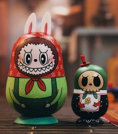 Labubu Russian Dolls The Monsters Toys Series