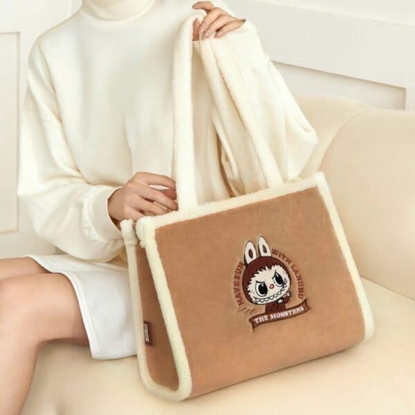 Labubu Sac Cabas en Peluche The Monsters Classic Bag Series