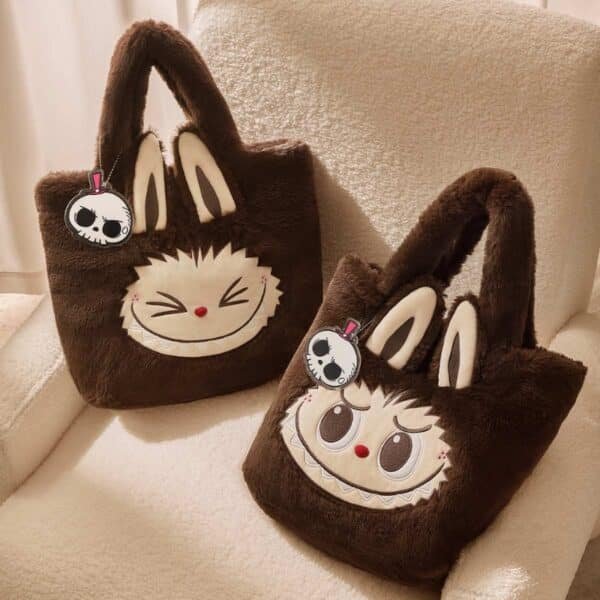 Labubu Sac en Peluche Réversible The Monsters Classic Bag Series
