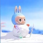 Labubu Skiing The Monsters Camping Series