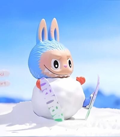 Labubu Skiing The Monsters Camping Series