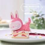 Labubu Strawberry fraisier cake The Monsters Patisseries Series