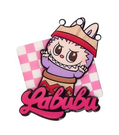 Aimant pour frigo Labubu Bishop – The Monsters Let’s Checkmate Series