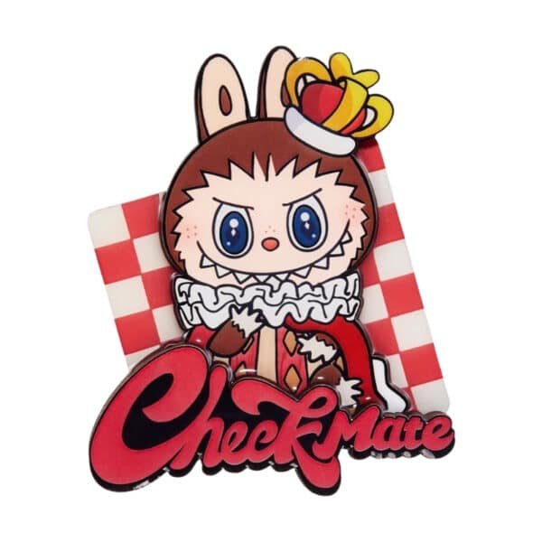 Aimant pour frigo Labubu King – The Monsters Let’s Checkmate Series