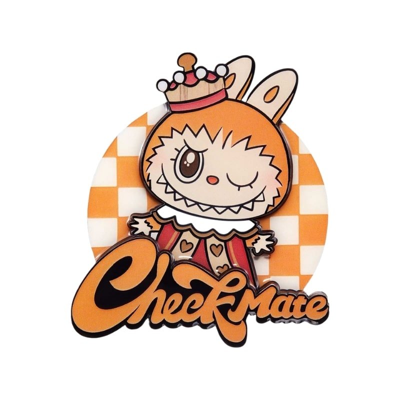Aimant pour frigo Labubu Queen – The Monsters Let’s Checkmate Series