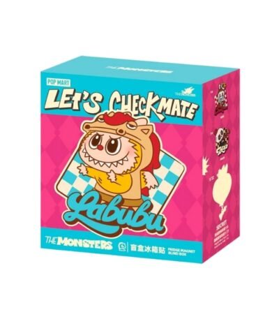 Aimant pour frigo Labubu – The Monsters Let’s Checkmate Series Blind Box