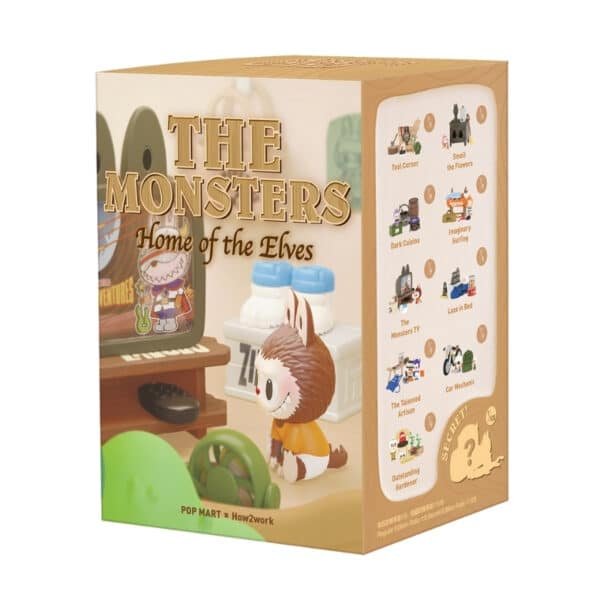 Blind Box Labubu – The Monsters Home of the Elves Series