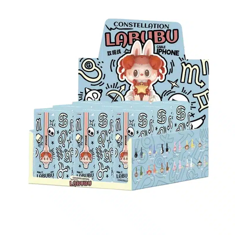 Coffret Intégral Câbles Iphone Labubu – The Monsters Constellation Series