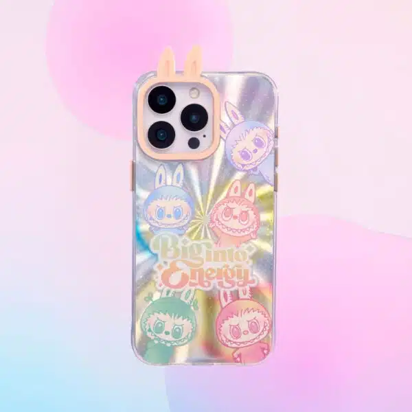 Coque Iphone Labubu Big Into Energy