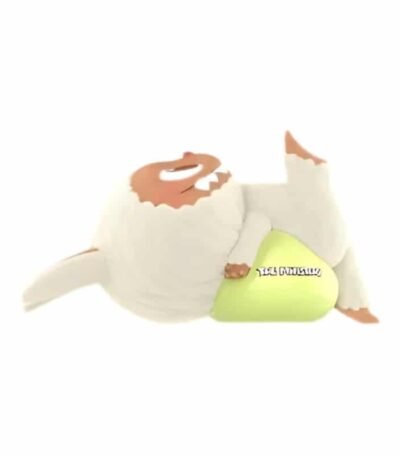 Figurine Labubu Lay Down – The Monsters Lazy Yoga Series
