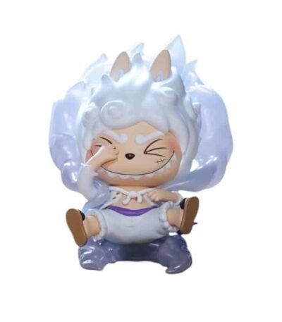 Figurine Labubu Monkey D. Luffy Gear5 Secret Edition – The Monsters One Piece Series