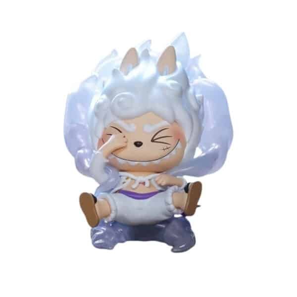 Figurine Labubu Monkey D. Luffy Gear5 Secret Edition – The Monsters One Piece Series