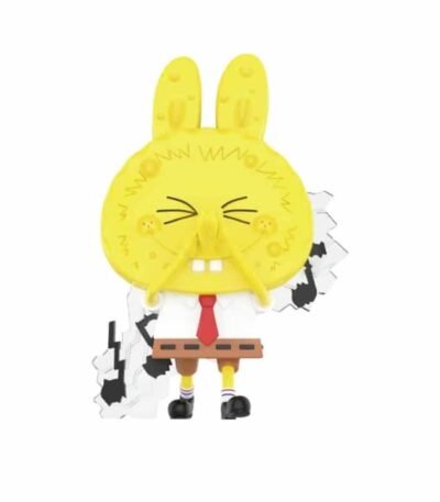 Figurine Labubu Nose Flute – The Monsters Bob l'Éponge Series