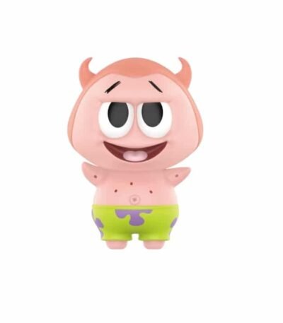 Figurine Labubu Patrick × Yaya – The Monsters Bob l'Éponge Series
