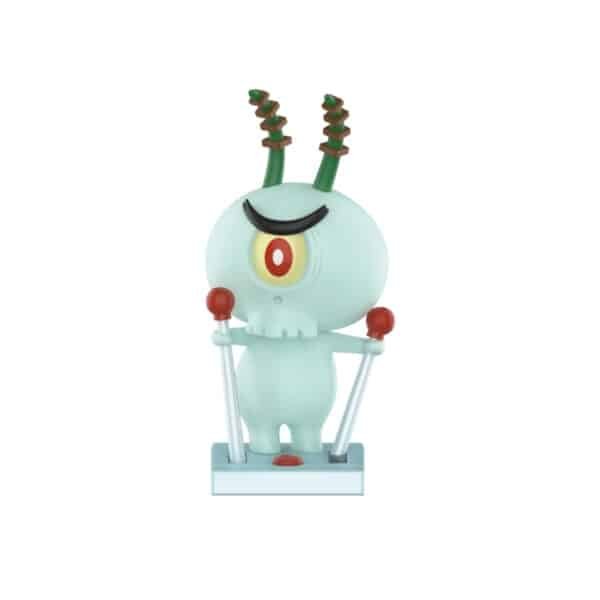 Figurine Labubu Plankton × Tycoco – The Monsters Bob l'Éponge Series