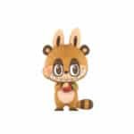Figurine Labubu Raccoon – The Monsters Animals Series 