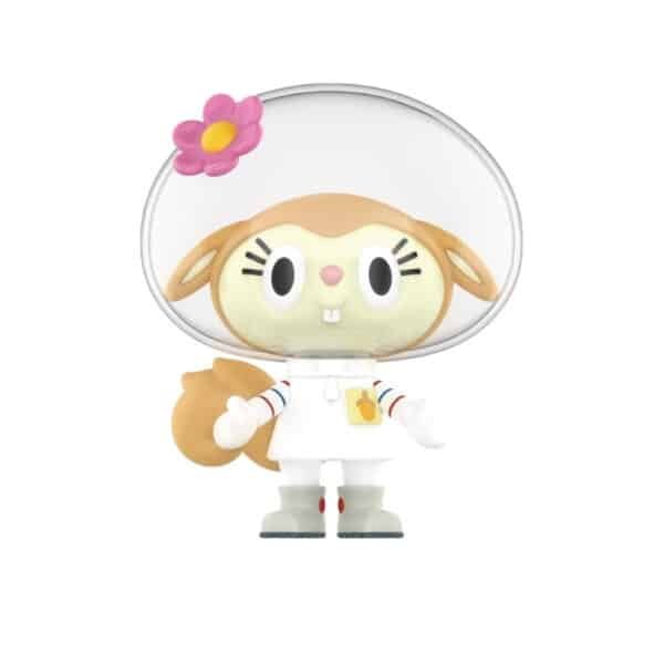 Figurine Labubu Sandy × Pato – The Monsters Bob l'Éponge Series