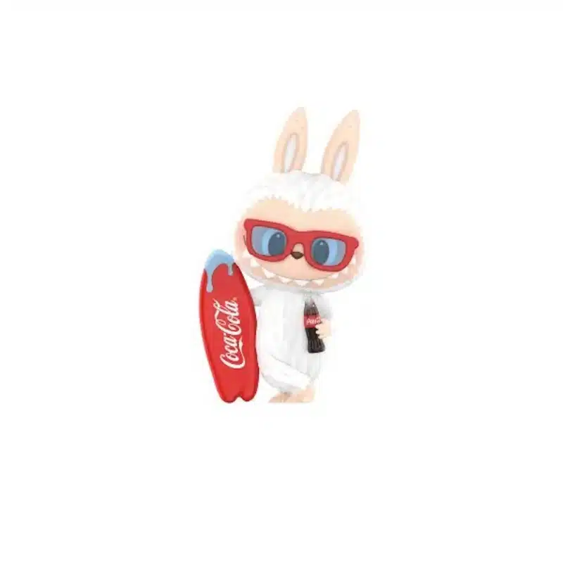 Figurine Labubu Surf with Me – The Monsters Coca-Cola Series