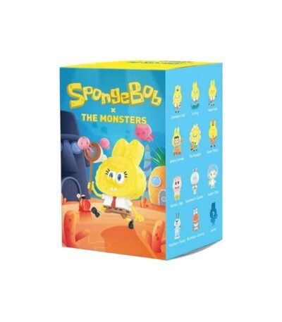 Blind Box Labubu – The Monsters Bob l'Éponge Series