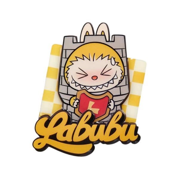Aimant pour frigo Labubu Rook – The Monsters Let’s Checkmate Series
