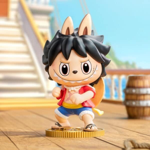 Labubu Monkey D. Luffy – The Monsters One Piece Series