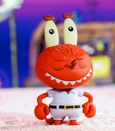 Labubu Monsieur Krabs × Zimomo – The Monsters Bob l'Éponge Series