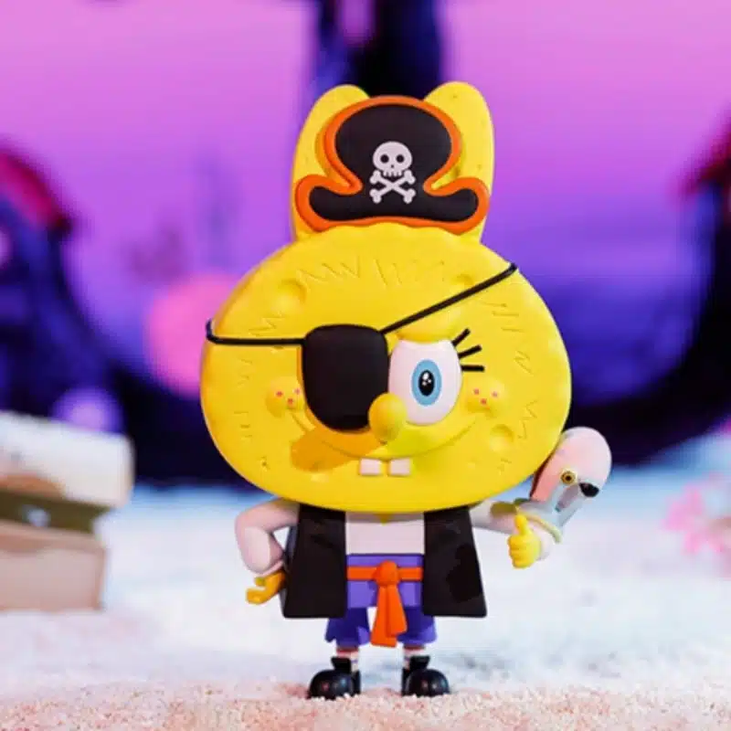 Labubu Pirate Bob l’Éponge – The Monsters Bob l'Éponge Series Secret Edition