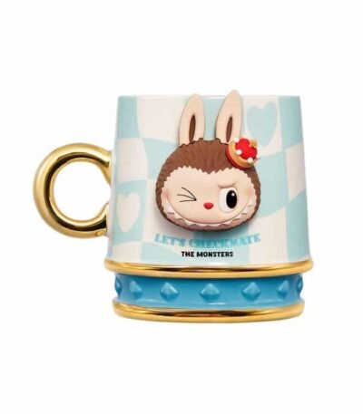 Mug Labubu bleu – The Monsters Let’s Checkmate Series